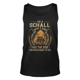 Schall Name Shirt Schall Family Name Unisex Tank Top - Monsterry AU