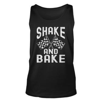 Shake And Bake Racing Unisex Tank Top | Mazezy
