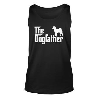 Shiba Inu The Dogfather Fathers Day Gift Unisex Tank Top | Mazezy