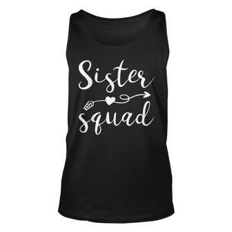Sister Squad Birthday Besties Girls Friend Unisex Tank Top - Seseable