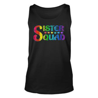 Sister Squad Relatives Birthday Bday Party Unisex Tank Top - Seseable
