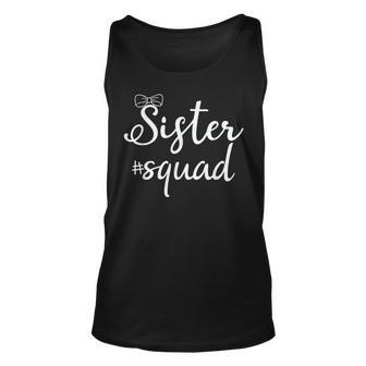 Sister Squad Sister Gift Unisex Tank Top - Thegiftio UK