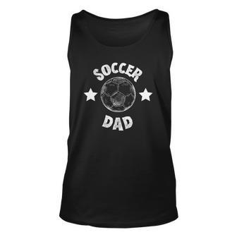 Mens Mens Soccer Dad Football Team Player Sport Father Tank Top | Mazezy