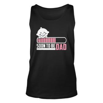 Soon To Be Dad Of A Baby Girl Baby Shower Unisex Tank Top | Mazezy