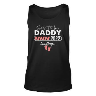 Soon To Be Daddy Est 2022 Pregnancy Announcement Unisex Tank Top | Mazezy