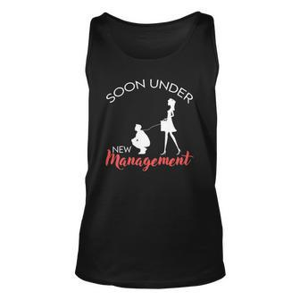 Soon Under New Management Funny Retired Husband Unisex Tank Top | Mazezy