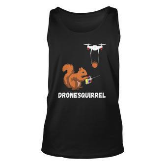 Squirrel Drone Pilot Quadcopter Operators Rodent Fpv Drones Tank Top | Mazezy