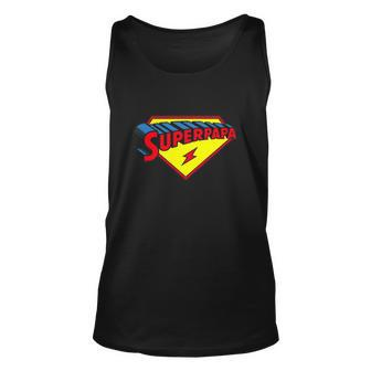 Super Papa Dad Father’S Day Unisex Tank Top | Mazezy