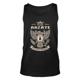 Team Arzate Lifetime Member Unisex Tank Top - Seseable