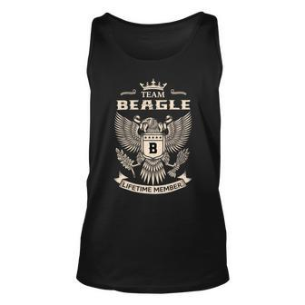 Team Beagle Lifetime Member Unisex Tank Top - Seseable