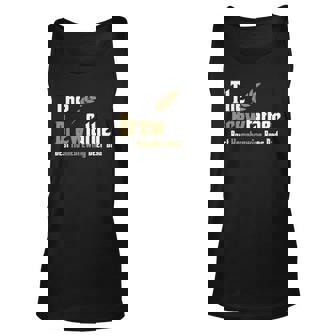 The Brewfather Brewing Home Brewery Dad Fathers Day Gift Unisex Tank Top | Mazezy