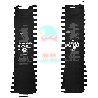 The Dog Dad Elf Christmas Matching Family Group Party Unisex Tank Top - Thegiftio