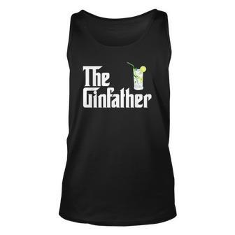The Gin Father Funny Gin And Tonic Gifts Classic Unisex Tank Top | Mazezy