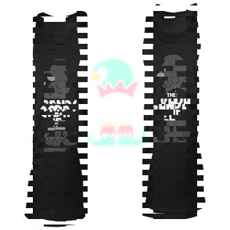 The Grandpa The Dog Dad Elf Christmas Matching Family Unisex Tank Top - Thegiftio