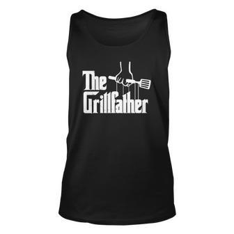 The Grillfather Dad Chef Grilling Grill Master Bbq Unisex Tank Top | Mazezy