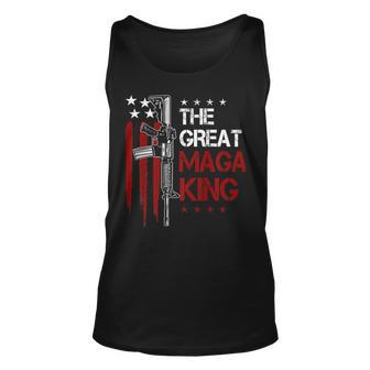 The Return Of The Great Ultra Maga King Unisex Tank Top - Monsterry