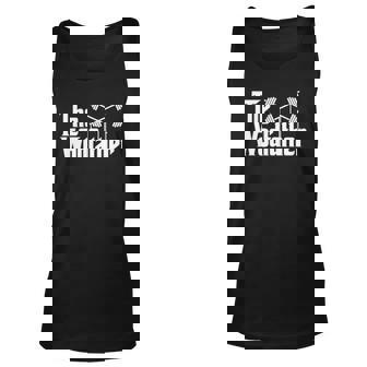 The Wodfather Funny Workout Gym Saying Gift Unisex Tank Top | Mazezy