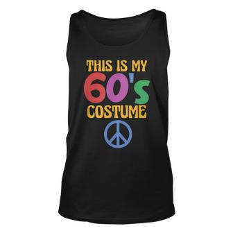 This Is My 60S Costume Funny Sixties Hippie Costume Unisex Tank Top - Thegiftio UK