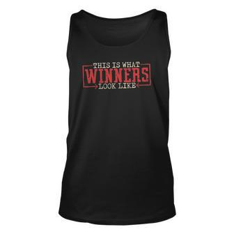 This Is What Winners Look Like Workout And Gym Unisex Tank Top | Mazezy DE