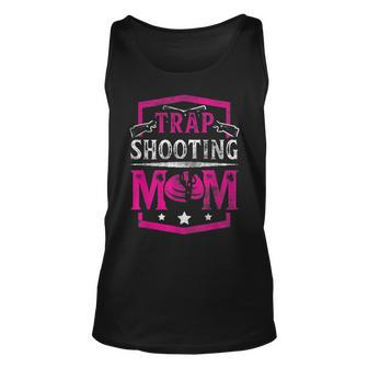 Trap Shooting Mom Trap Shooting Funny Unisex Tank Top - Seseable