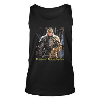 Trump King Of Avalon Maga King The Return Of The Great Maga King Tank Top | Mazezy