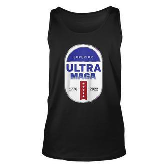 Ultra Maga 4Th Of July Raglan Baseball Tee Unisex Tank Top | Mazezy