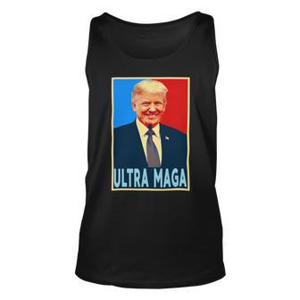 Ultra Maga President Donald Trump Gift Unisex Tank Top | Favorety UK