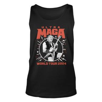 Ultra Maga Trump 2024 Tshirt Heavy Metal World Tour Unisex Tank Top | Favorety DE