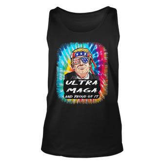 Ultra Maga Trump America Fun Tie Dye Unisex Tank Top | Favorety DE