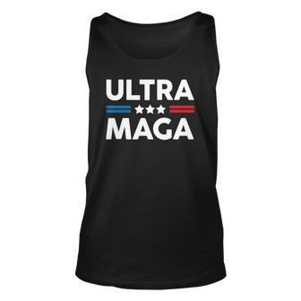 Ultra Mega Patriotic Trump Republicans Conservatives Apparel Tank Top | Mazezy