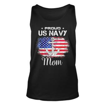 Us Navy Proud Mother - Proud Us Navy For Mom Veteran Day Unisex Tank Top - Thegiftio UK