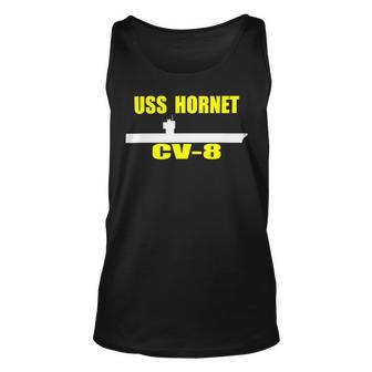 Uss Hornet Cv-8 Aircraft Carrier Sailor Veterans Day D-Day T-Shirt Unisex Tank Top - Monsterry DE