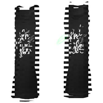 Vegan Plant Killer Funny Mens Women Vegetarian Unisex Tank Top - Thegiftio