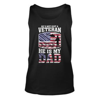 Veteran Dad 4Th Of July Or Labor Day Unisex Tank Top - Seseable