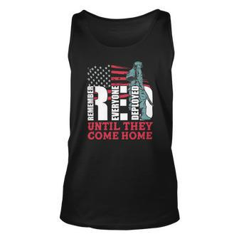 Veteran Red Friday Military Until They Come Home Army Soldier 324 Navy Soldier Army Military Unisex Tank Top - Monsterry