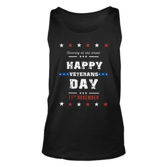 Veteran Veterans Day Are Not Suckers Or Losers 206 Navy Soldier Army Military Unisex Tank Top - Monsterry AU
