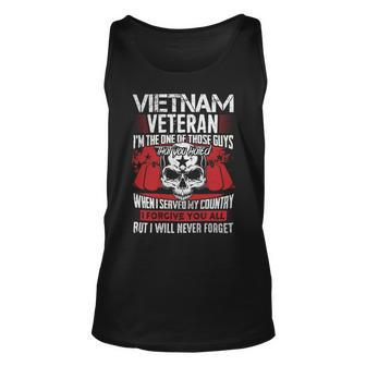 Veteran Veterans Day Vietnam War Veteran Never Forget T 707 Navy Soldier Army Military Unisex Tank Top - Monsterry AU