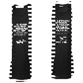 Veterinary Medicine Because People Are Gross Veterinary Unisex Tank Top | Mazezy