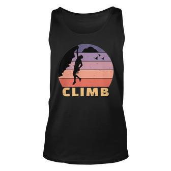 Vintage Retro Rock Climber 174 Shirt Unisex Tank Top | Favorety CA