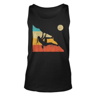 Vintage Retro Rock Climber 178 Shirt Unisex Tank Top | Favorety AU