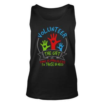 Volunteer - The Of Time Is Priceless 54 Trending Shirt Unisex Tank Top | Favorety