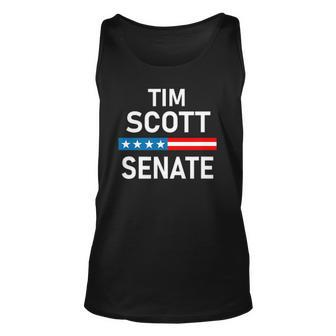 Vote Tim Scott South Carolina Senator Re Elect Tim Scott Unisex Tank Top | Mazezy