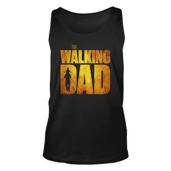 Walking Dad Fathers Day Best Grandfather Men Fun Gift Unisex Tank Top | Mazezy