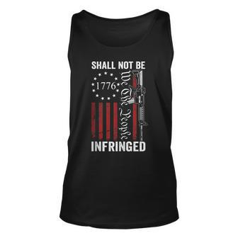 We The People Shall Not Be Infringed - Ar15 Pro Gun Rights Unisex Tank Top - Seseable