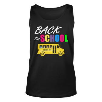 Welcome Back To School Here I Come 487 Shirt Unisex Tank Top | Favorety CA