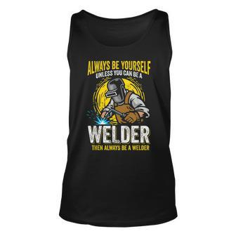 Welder Clothes For Men Funny Welding V2 Unisex Tank Top - Seseable
