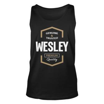 Wesley Name Gift Wesley Premium Quality Unisex Tank Top - Seseable