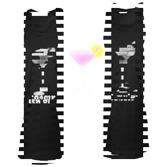 Womens Cosmo Girl Cosmopolitan Drink Cocktail Party Funny Unisex Tank Top | Mazezy