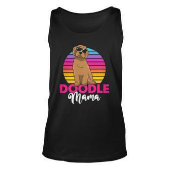Womens Doodle Mama Labradoodle Goldendoodle Unisex Tank Top | Mazezy