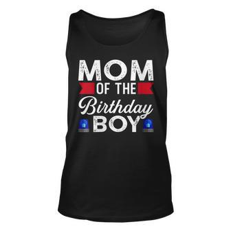 Womens Mom Of The Birthday Boy Birthday Boy Unisex Tank Top - Seseable